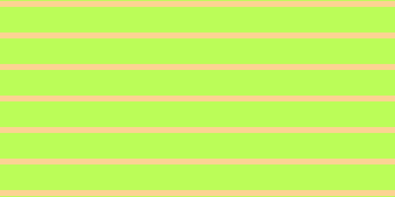 #bbfd58, #fcd393 horizontal lines, twelve pixels wide, fifty-two pixels apart