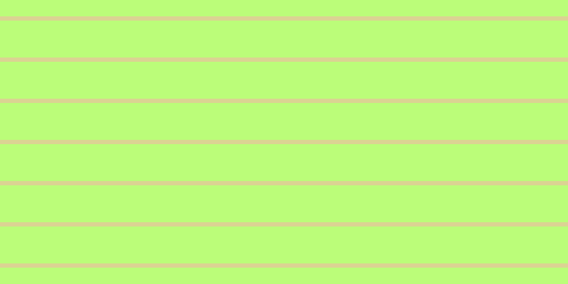 #bbfd79, #dbd393 horizontal lines, six pixels wide, fifty-two pixels apart