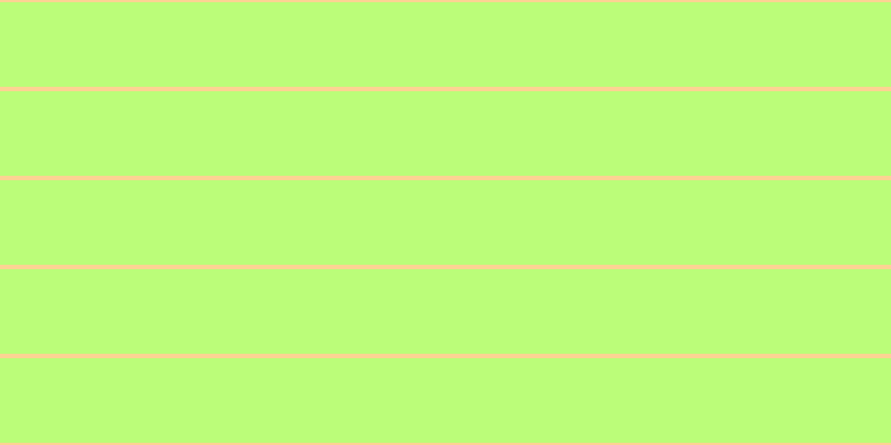 #bbfd79, #fcd393 horizontal lines, four pixels wide, seventy-six pixels apart