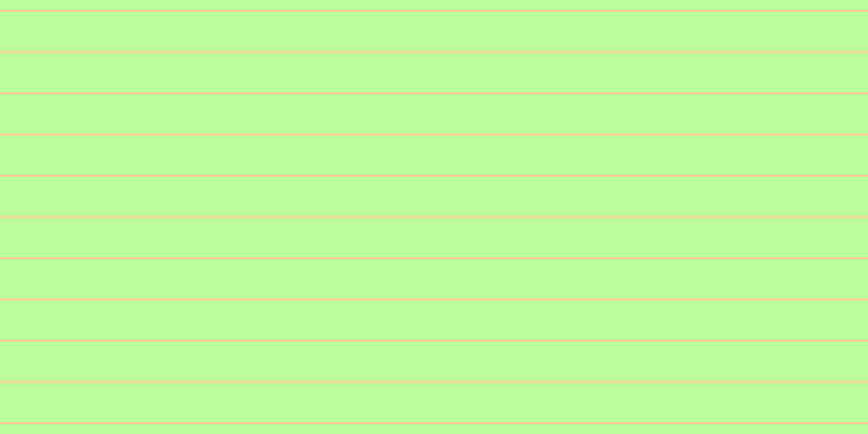 #bbfd9a, #fcd393 horizontal lines, two pixels wide, thirty-six pixels apart