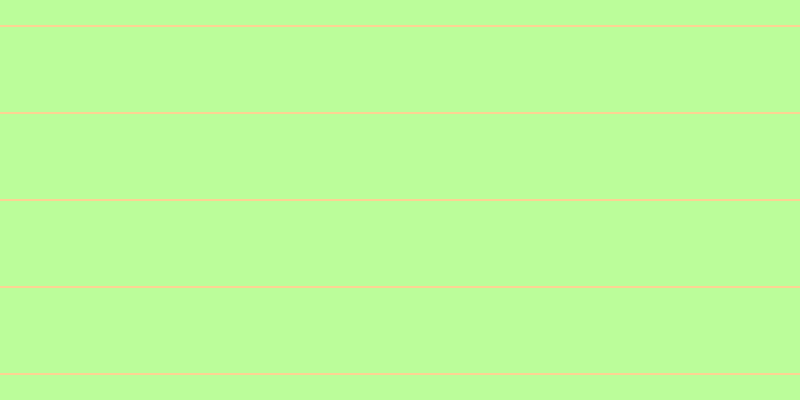 #bbfd9a, #fcd393 horizontal lines, two pixels wide, eighty-five pixels apart