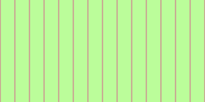#bbfd9a, #caa393 vertical lines, five pixels wide, fifty-two pixels apart