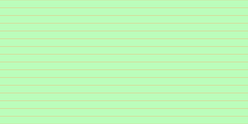 #bbfdbb, #dbd393 horizontal lines, two pixels wide, twenty-three pixels apart