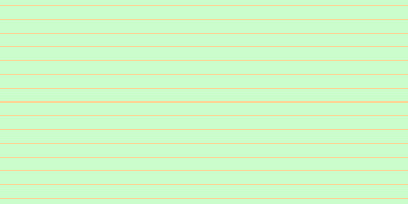 #bbfdbb (75%), #fcd393 horizontal lines, two pixels wide, twenty-five pixels apart