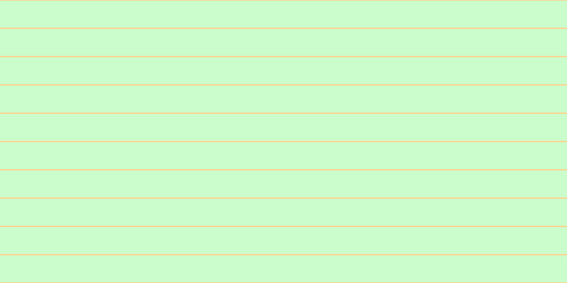 #bbfdbb (75%), #fcd393 horizontal lines, two pixels wide, thirty-eight pixels apart