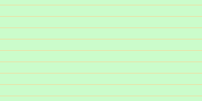 #bbfdbb (75%), #fcd393 horizontal lines, two pixels wide, forty-three pixels apart