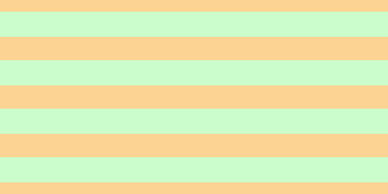 #bbfdbb (75%), #fcd393 horizontal lines, forty-eight pixels wide, fifty-two pixels apart