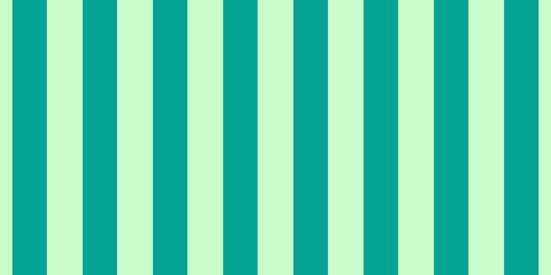 #bbfdbb (75%), #04a393 vertical lines, fifty pixels wide, fifty-two pixels apart