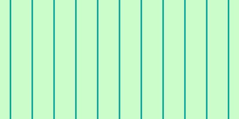 #bbfdbb (75%), #04a393 vertical lines, five pixels wide, sixty-eight pixels apart