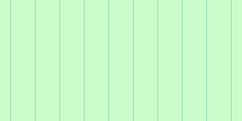 #bbfdbb (75%), #46a393 vertical lines, one pixels wide, eighty pixels apart