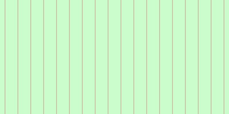 #bbfdbb (75%), #caa393 vertical lines, two pixels wide, forty-three pixels apart