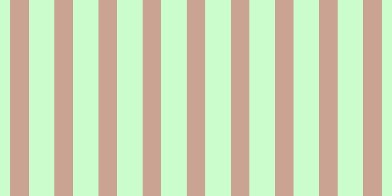 #bbfdbb (75%), #caa393 vertical lines, thirty-eight pixels wide, fifty-two pixels apart