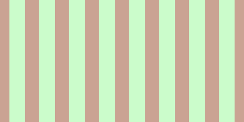 #bbfdbb (75%), #caa393 vertical lines, forty-six pixels wide, fifty-two pixels apart