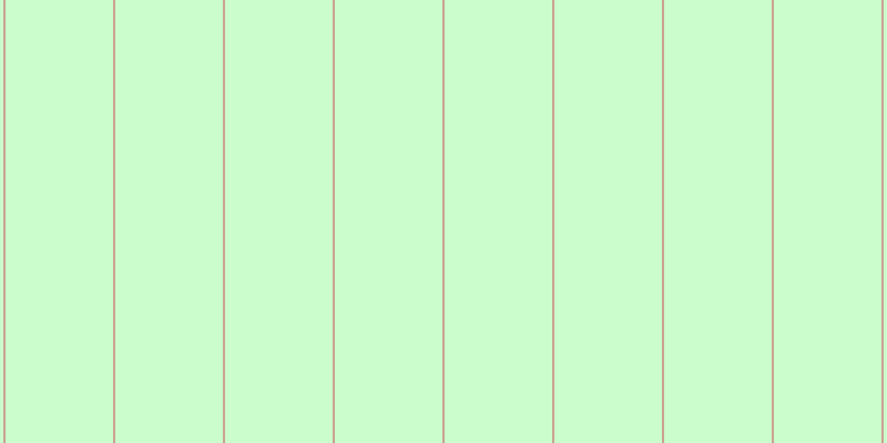 #bbfdbb (75%), #caa393 vertical lines, two pixels wide, ninety-seven pixels apart