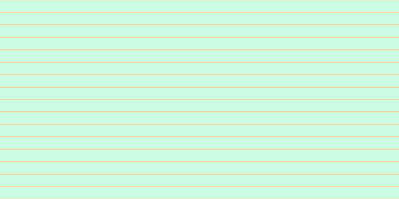 #bbfddc (75%), #fcd393 horizontal lines, two pixels wide, twenty-three pixels apart