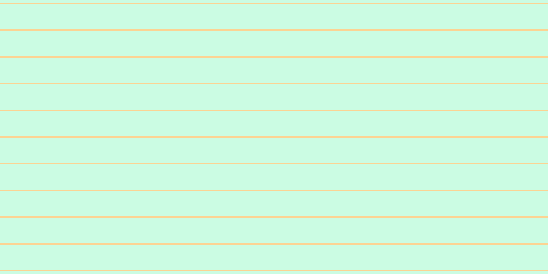 #bbfddc (75%), #fcd393 horizontal lines, two pixels wide, thirty-seven pixels apart