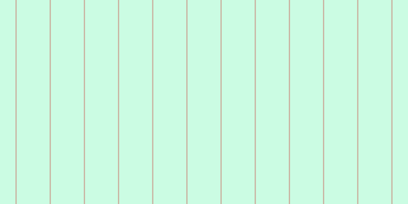 #bbfddc (75%), #caa393 vertical lines, two pixels wide, sixty-five pixels apart