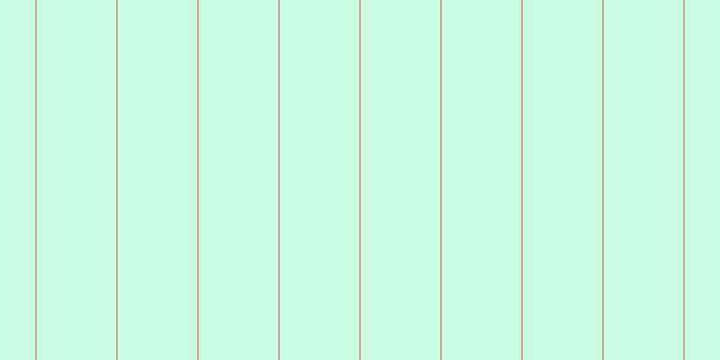 #bbfddc (75%), #caa393 vertical lines, two pixels wide, eighty-eight pixels apart