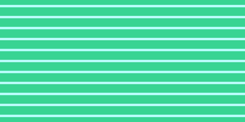 #bbfdfd, #36d393 horizontal lines, twenty-eight pixels wide, eight pixels apart