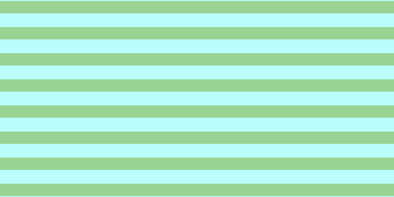 #bbfdfd, #99d393 horizontal lines, twenty-five pixels wide, twenty-eight pixels apart