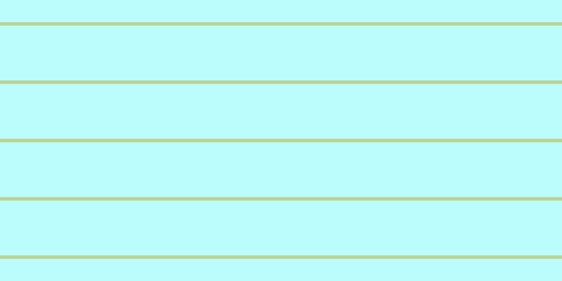 #bbfdfd, #bad393 horizontal lines, five pixels wide, seventy-eight pixels apart