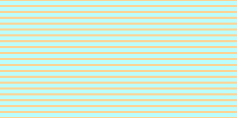#bbfdfd, #fcd393 horizontal lines, seven pixels wide, thirteen pixels apart