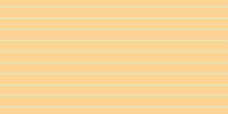 #bbfdfd, #fcd393 horizontal lines, thirty-seven pixels wide, two pixels apart