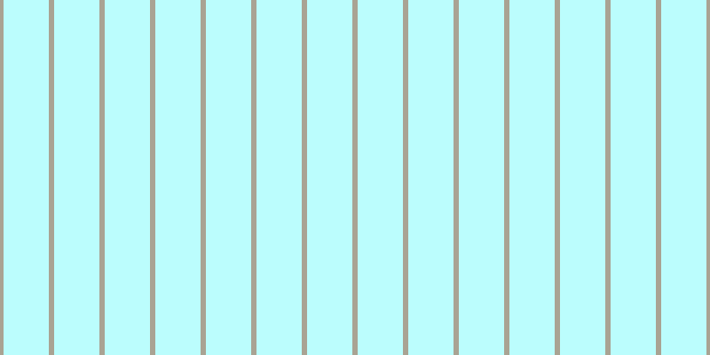 #bbfdfd, #a9a393 vertical lines, six pixels wide, fifty-one pixels apart