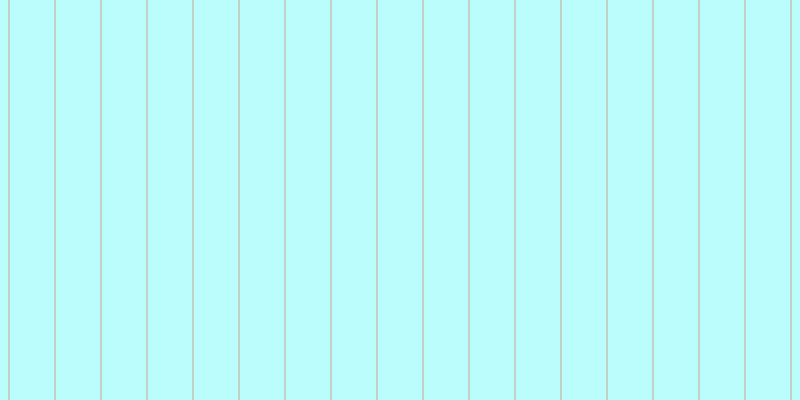#bbfdfd, #caa393 vertical lines, one pixels wide, forty-five pixels apart