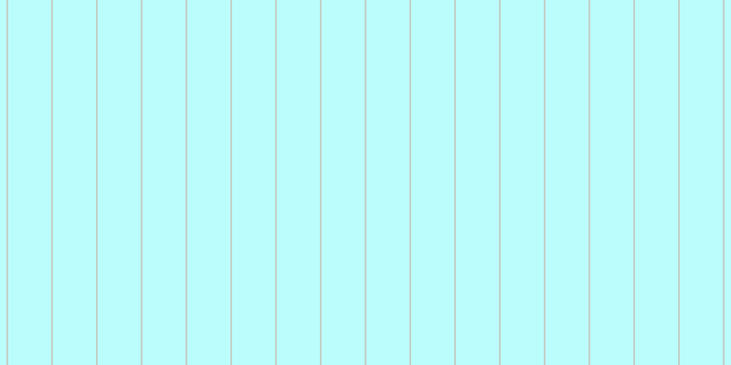 #bbfdfd, #caa393 vertical lines, one pixels wide, forty-eight pixels apart