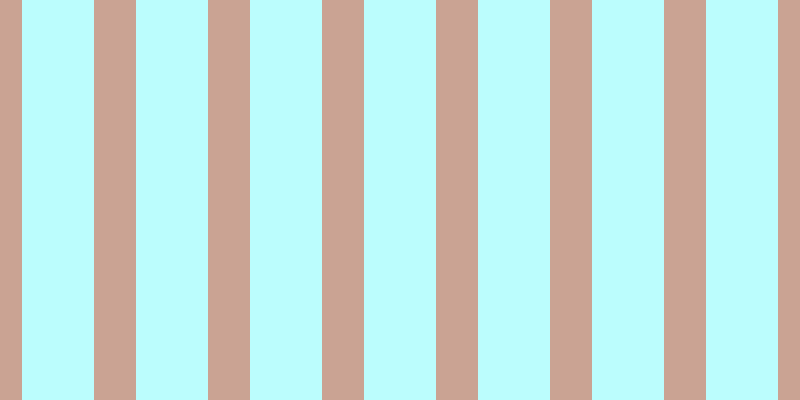 #bbfdfd, #caa393 vertical lines, forty-two pixels wide, seventy-two pixels apart