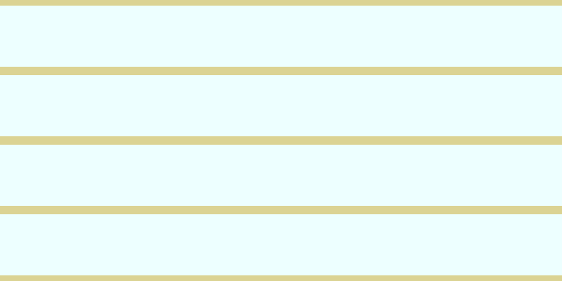 #bbfdfd (25%), #dbd393 horizontal lines, twelve pixels wide, eighty-seven pixels apart