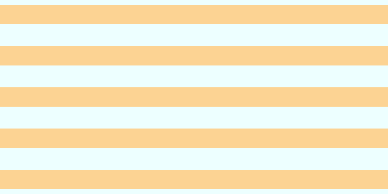 #bbfdfd (25%), #fcd393 horizontal lines, forty pixels wide, forty-five pixels apart