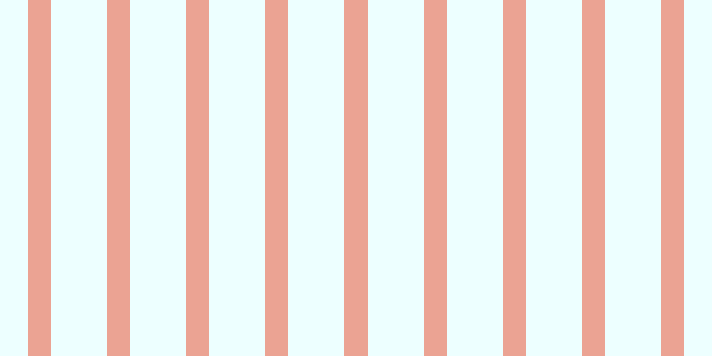 #bbfdfd (25%), #eba393 vertical lines, twenty-six pixels wide, sixty-three pixels apart