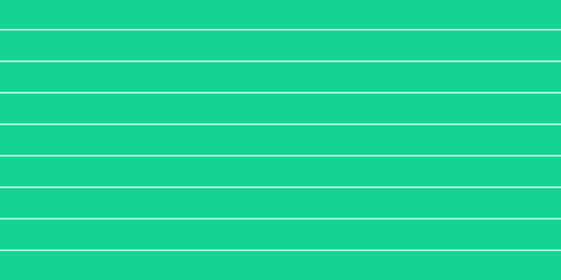 #bbfdfd (50%), #15d393 horizontal lines, forty-three pixels wide, two pixels apart
