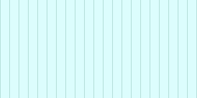 #bbfdfd (50%), #67a393 vertical lines, one pixels wide, thirty-seven pixels apart