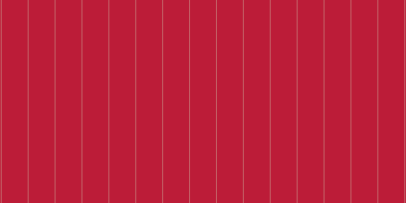 #bc1c38, #caa393 vertical lines, one pixels wide, fifty-two pixels apart