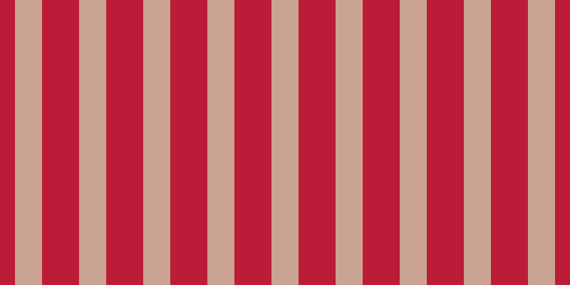 #bc1c38, #caa393 vertical lines, thirty-eight pixels wide, fifty-two pixels apart