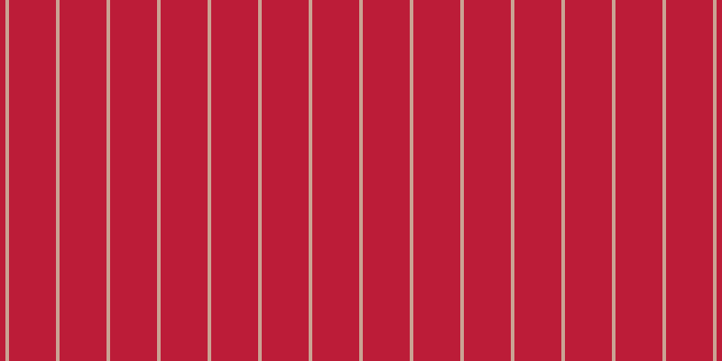 #bc1c38, #caa393 vertical lines, four pixels wide, fifty-two pixels apart