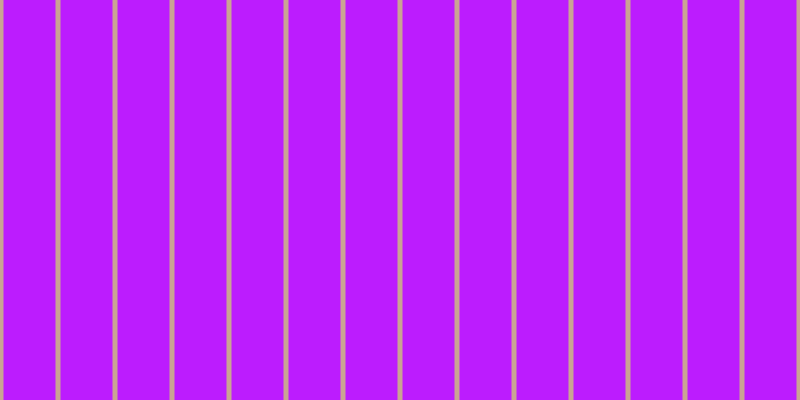 #bc1cfe, #caa393 vertical lines, five pixels wide, fifty-two pixels apart