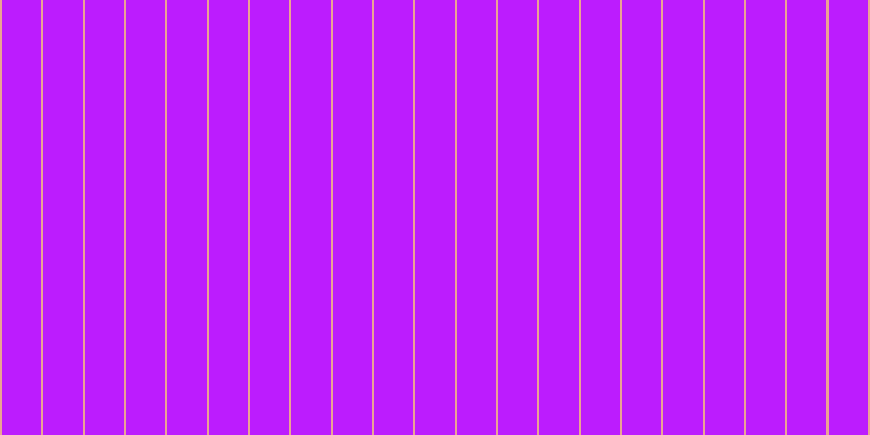 #bc1cfe, #eba393 vertical lines, two pixels wide, thirty-six pixels apart