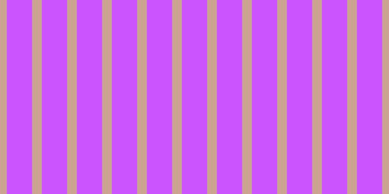 #bc1cfe (75%), #caa393 vertical lines, twenty pixels wide, fifty-two pixels apart