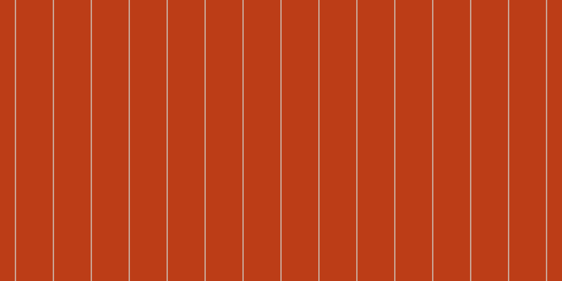 #bc3d17, #caa393 vertical lines, two pixels wide, fifty-two pixels apart