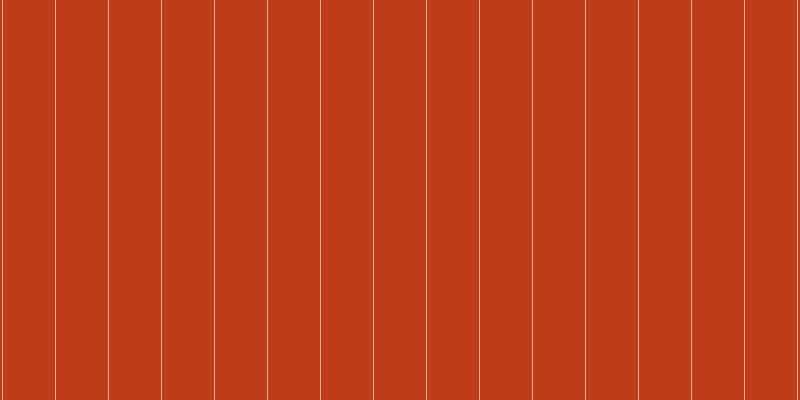#bc3d17, #eba393 vertical lines, one pixels wide, fifty-two pixels apart