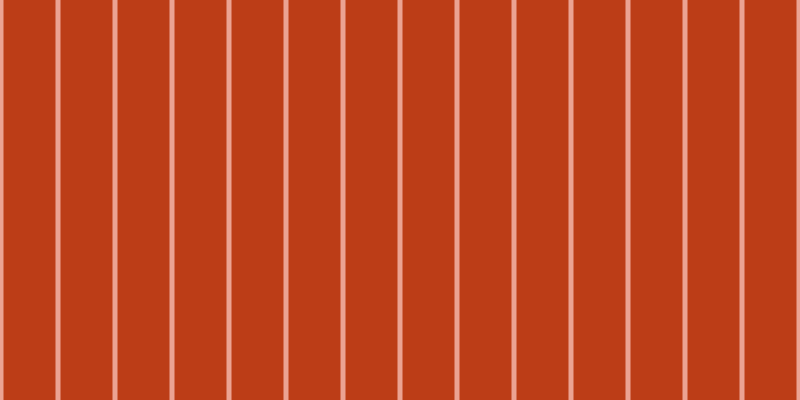 #bc3d17, #eba393 vertical lines, five pixels wide, fifty-two pixels apart