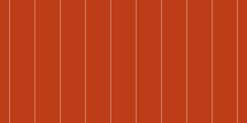 #bc3d17, #eba393 vertical lines, two pixels wide, eighty pixels apart