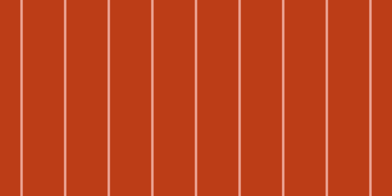 #bc3d17, #eba393 vertical lines, five pixels wide, eighty-four pixels apart