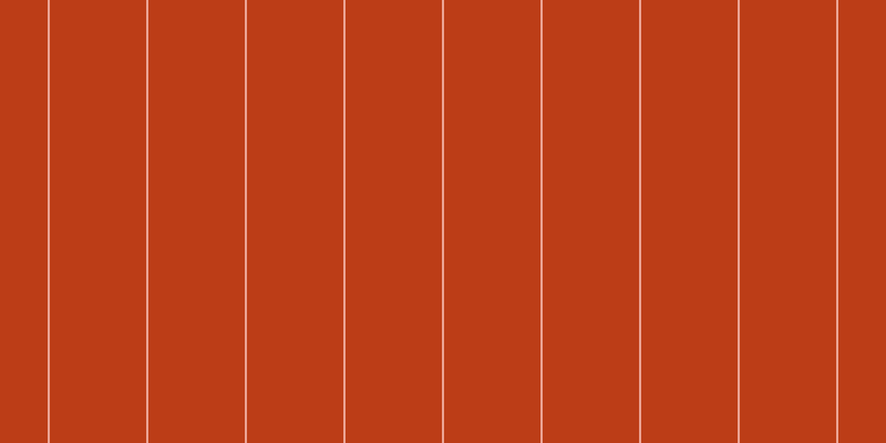 #bc3d17, #eba393 vertical lines, two pixels wide, eighty-seven pixels apart