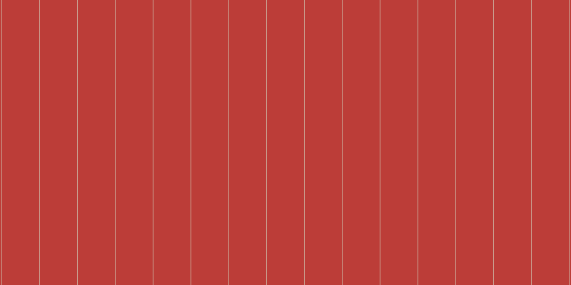 #bc3d38, #caa393 vertical lines, one pixels wide, fifty-two pixels apart