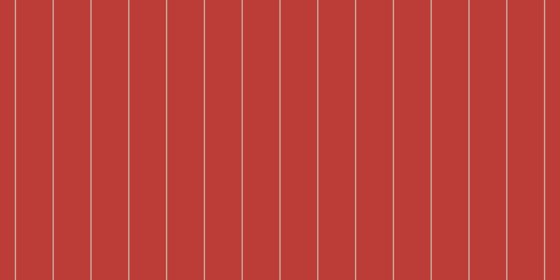 #bc3d38, #caa393 vertical lines, two pixels wide, fifty-two pixels apart